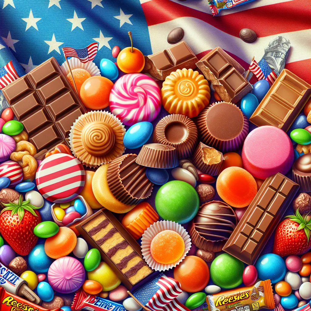 Słodki smak USA: Najpopularniejsze amerykańskie łakocie